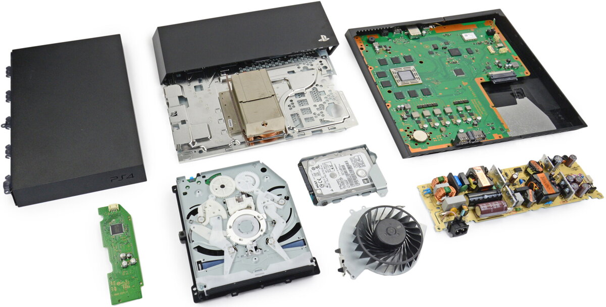 náhradní díly pro ps4 konzole