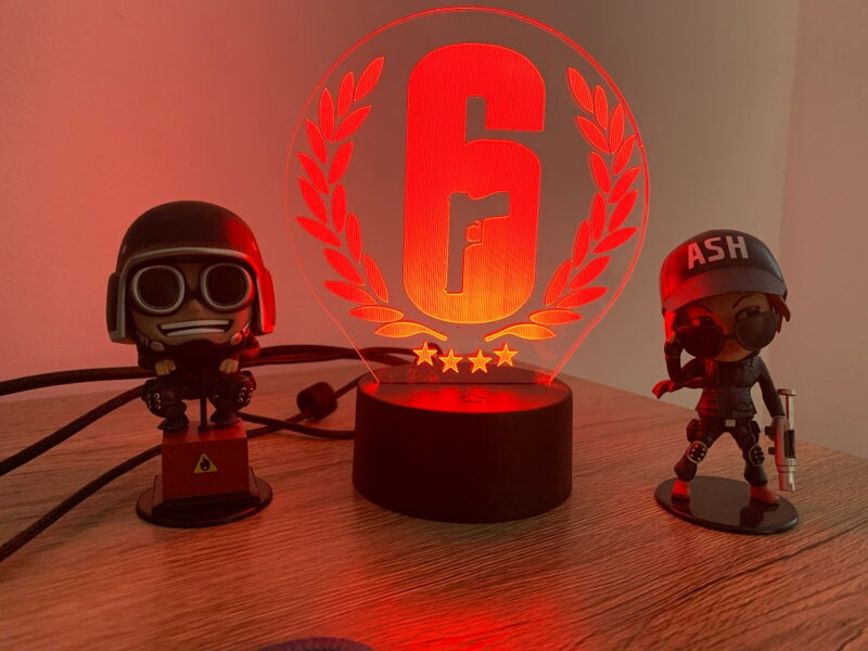 R6 led lampička