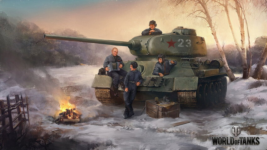 plakat WOT t34