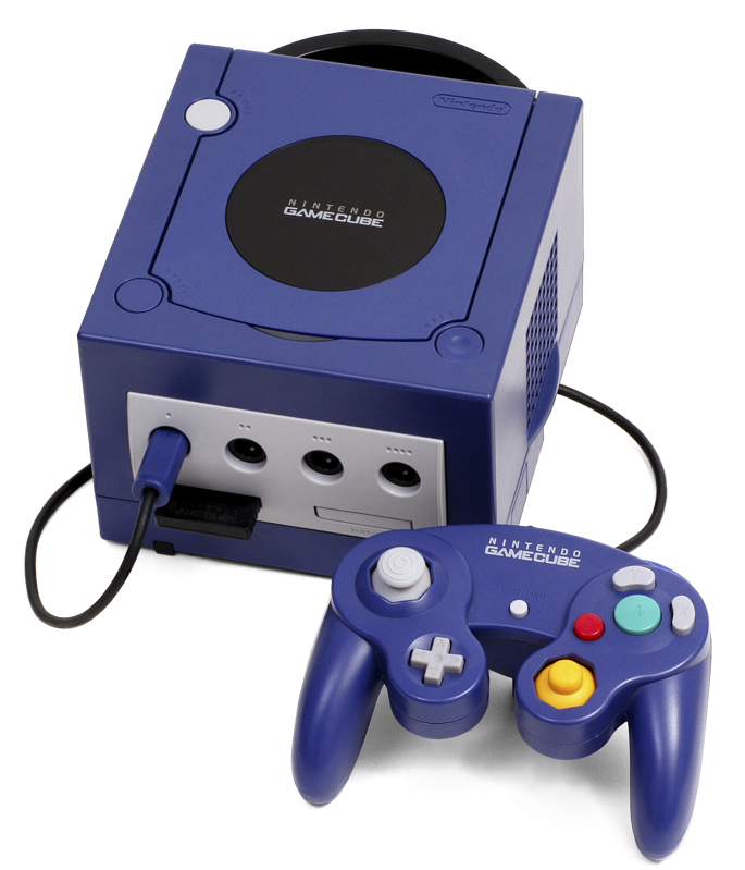 Nintendo GameCube modré