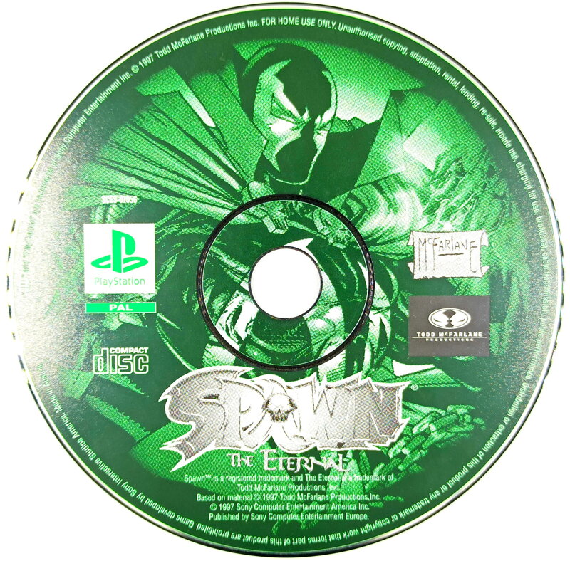 PS1 SPAWN: THE ETERNAL bez obalu