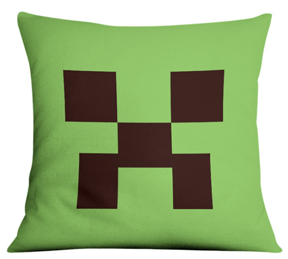 Povlak na polštář Minecraft Creeper 45x45