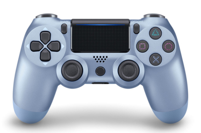 PS4 bezdrátový ovladač matný světle modrý