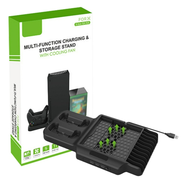 Multifunkční stojan pro konzoli Xbox series X/S