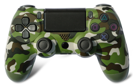 PS4 bezdrátový ovladač s lesní kamufláží