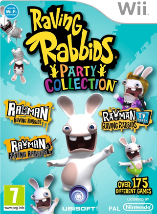 Wii Rayman Raving Rabbids Party Collection