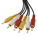 AV kabel 3xRCA délka 5m