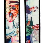 Klíčenka látková vyšívaná GTA5