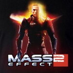 Mass Effect 2 tričko akce velikost L