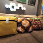 Povlak na polštář Minecraft Grass block 45x45