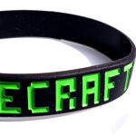 Náramek Minecraft černý