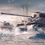 Plakát World of Tanks Sherman Firefly HQ lesk 