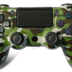 PS4 bezdrátový ovladač s lesní kamufláží