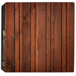 PS4 PRO polep WOOD
