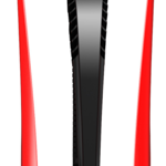 PS5 COLOR kryt konzole - červený (digital version)