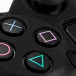 Silikonový obal PS4 černý