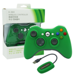 Bezdrátový ovladač XBOX 360 / PC 2,4 GHz zelený