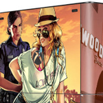 XBOX 360 E polep GTA 5 V4